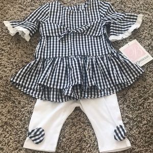 12m babygirl matching set